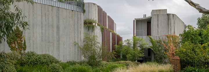 A building surrounded by greenery in Boroondara entered into the Urban Design Awards