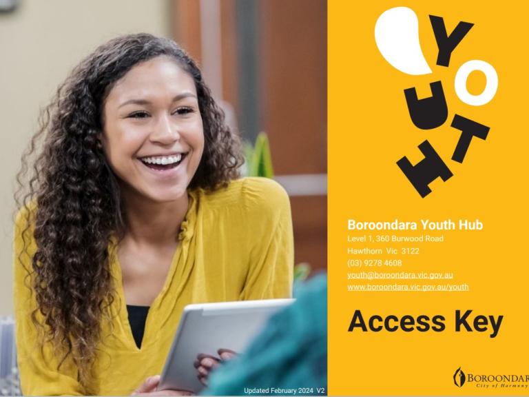 Youth Hub Access Key document cover