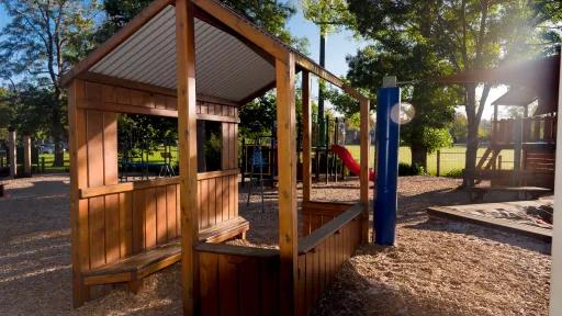 The playground at Estrella Preschool