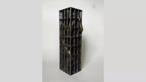 Prisoner sculpture by Michael Meszaros