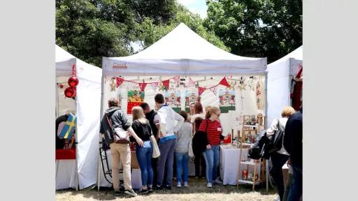 Katherine Olenikov, ‘Scandinavian Christmas Bazaar, Toorak’, 2019, photographic print, 30.5 x 30.5cm, image courtesy of the artist. Sale price: $175 framed.